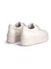 Liu Jo Leder-Sneakers in Creme