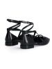 Liu Jo Leder-Ballerinas in Schwarz