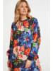 Rich & Royal Jurk blauw/rood