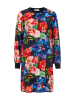 Rich & Royal Kleid in Blau/ Rot