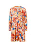 Rich & Royal Kleid in Orange/ Blau