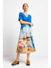 Rich & Royal Rok blauw/geel