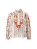 Rich & Royal Blouse crème/oranje/beige