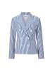 Rich & Royal Blazer in Blau/ Weiß