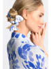 Rich & Royal Jurk wit/blauw