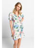 Rich & Royal Kleid in Creme/ Rosa/ Hellblau
