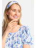 Rich & Royal Jurk wit/blauw