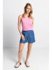 Rich & Royal Leinen-Top in Pink