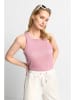 Rich & Royal Leinen-Top in Rosa
