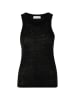 Rich & Royal Lniany top w kolorze czarnym