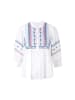 Rich & Royal Blouse wit/blauw