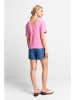 Rich & Royal Leinen-Bluse in Rosa