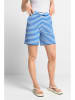 Rich & Royal Shorts in Weiß/ Blau
