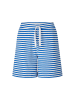 Rich & Royal Shorts in Weiß/ Blau