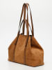 maison héritage PARIS Leder-Shopper "Malta" in Hellbraun - (B)52 x (H)31 cm