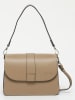 maison héritage PARIS Leder-Schultertasche "Ligou" in Hellbraun - (B)24 x (H)16,5 x (T)12 cm