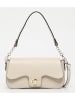 maison héritage PARIS Leren schoudertas "Lina" beige - (B)28 x (H)14 x (D)7 cm