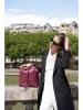 maison héritage PARIS Leder-Henkeltasche "Jila" in Bordeaux - (B)26 x (H)29 x (T)13 cm