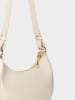 maison héritage PARIS Leder-Schultertasche "Brisac" in Beige - (B)23 x (H)18 x (T)8 cm
