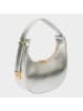 maison héritage PARIS Leder-Schultertasche "Blois" in Silber - (B)22 x (H)20 x (T)7 cm