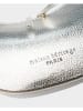maison héritage PARIS Leder-Schultertasche "Blois" in Silber - (B)22 x (H)20 x (T)7 cm