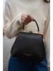 maison héritage PARIS Leder-Henkeltasche "Usse" in Schwarz - (B)30 x (H)20 x (T)10 cm