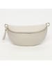 maison héritage PARIS Leder-Brustbeutel "Kimi" in Creme - (B)28 x (H)15 x (T)5 cm