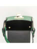 maison héritage PARIS Leder-Handytasche "Vera" in Grün - (B)12 x (H)17 x (T)5 cm