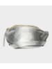 maison héritage PARIS Leder-Brustbeutel "Rachel" in Silber - (B)34 x (H)17 cm