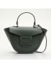 maison héritage PARIS Leder-Henkeltasche "Votti" in Dunkelgrün - (B)28 x (H)21 x (T)9 cm