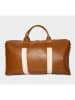 maison héritage PARIS Leder-Weekender "Saul MH" in Hellbraun - (B)53 x (H)35 x (T)18 cm