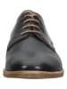 Gabor Leder-Schnürschuhe in Schwarz/ Hellbraun