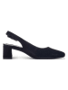 Gabor Leder-Slingpumps  in Schwarz
