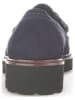 Gabor Leren mocassins donkerblauw/lichtbruin