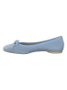 Paul Green Leder-Ballerinas  in Hellblau