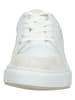 Paul Green Leder-Sneakers in Weiß/ Creme