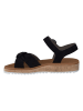 Paul Green Leder-Sandalen in Schwarz
