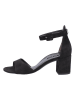 Paul Green Leder-Sandaletten in Schwarz