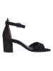 Paul Green Leder-Sandaletten in Schwarz