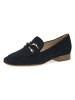 Caprice Leren mocassins donkerblauw