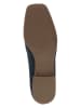 Caprice Leren mocassins donkerblauw