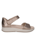 Caprice Leren sandalen lichtbruin