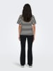 ONLY Shirt in Creme/ Schwarz