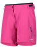 CMP 3-in-1 fietsshort roze/zwart