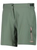 CMP 3in1-Fahrradshorts in Khaki/ Schwarz