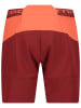 CMP 3-in-1 fietsshort oranje/bordeaux