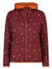 CMP Fleece jas bordeaux