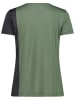 CMP Funktionsshirt in Khaki/ Schwarz