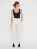 Vero Moda Spodnie w kolorze kremowym