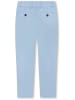 Hugo Boss Kids Spodnie chino w kolorze błękitnym
